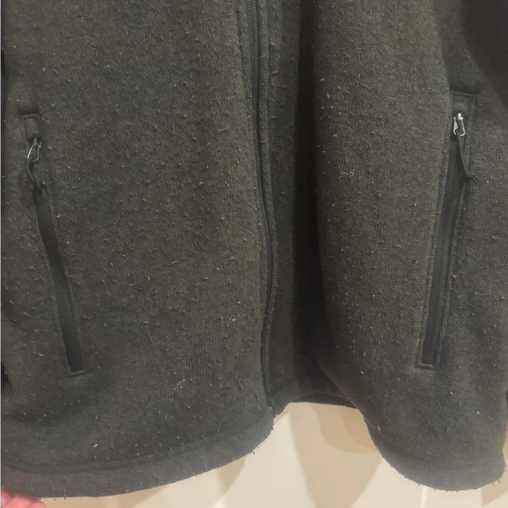 The North face zip up jacket Sz L